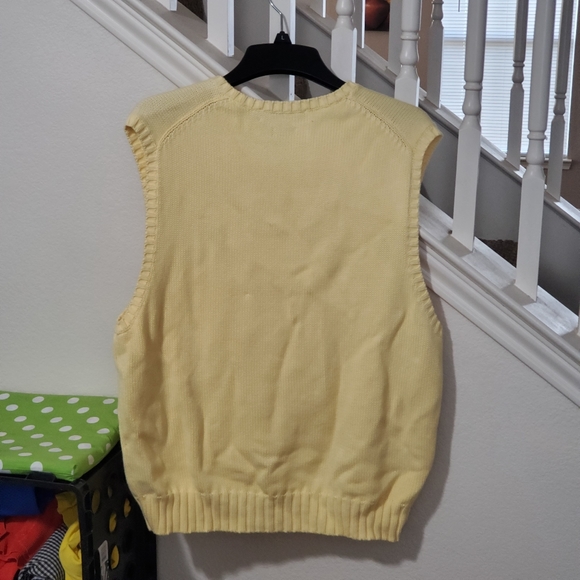 Polo Mens Sleeveless Sweater - Picture 2 of 4